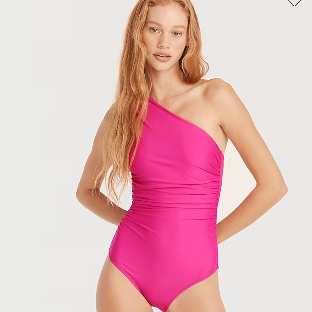 J.Crew *new with tags* one shoulder swimsuit Sz 0